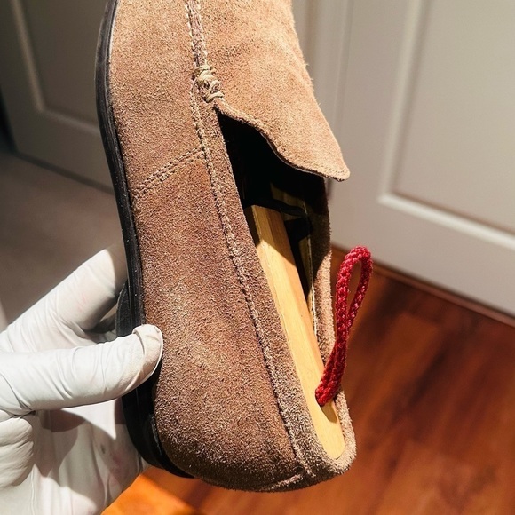 Marc Anthony Tan Suede Leather Loafers. - Picture 5 of 15